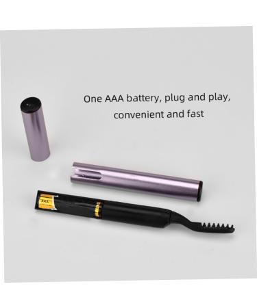 Buy Didiseaon 2 pcs Mini Rechargeable Heated Eyelash Curler - Electric Battery Eyelash Curlers for Lasting Curl & Volume | Perfect for Women - 14.3x1.1cm - Buy Online on GoSupps.com