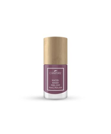 LaNature water-based nail polish - Dark Purple - VEGAN - Waterbased Peel-Off Nail Polish - Lavender 10 ml - Buy Online on GoSupps.com