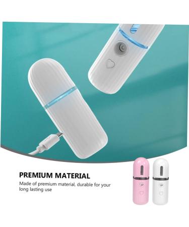 CALLARON 2pcs Spray Meter Facial Mister Handy Hydrating Mist Sprayer Travel Atomizer Multi-Functional Facial Mister Moisturizing Handy Mist Sprayer Humidifier Abs - Buy Online on GoSupps.com