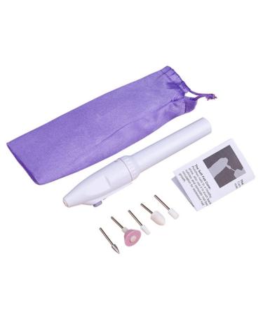Electric Nail Polisher Manicure Files Nail Art Grinder Grooming Kit with 5 Heads (No Battery) nail art polish drill111
