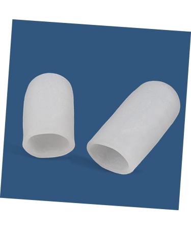 8 Pairs Silicone Gel Toe Protectors & Separators for Blisters, Bunions, and Straightening - White Headgear Orthopedic Design - Buy Online on GoSupps.com