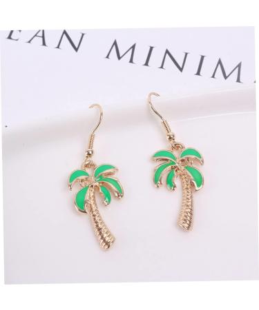 NOLITOY Women's Green Dangle Earrings - Miss Beautiful Women's Ear Jewelry - Buy Online on GoSupps.com