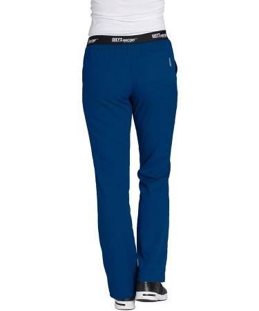 Grey's Anatomy 4275 Logo Waist Pant with Drawstring in Medium Indigo - Size Medium - Buy Online on GoSupps.com