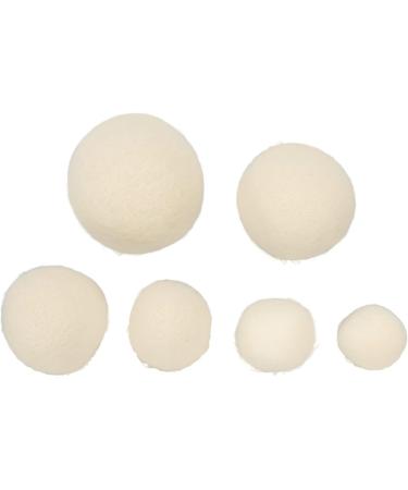 Wool Drying Balls 5Cm Wool Ball Felt Ball Ball Clothing Softener Dryer Static Remover 3Cm 4Cm for 6Pcs 3.5Cm Fabric Adhesives - Buy Online on GoSupps.com