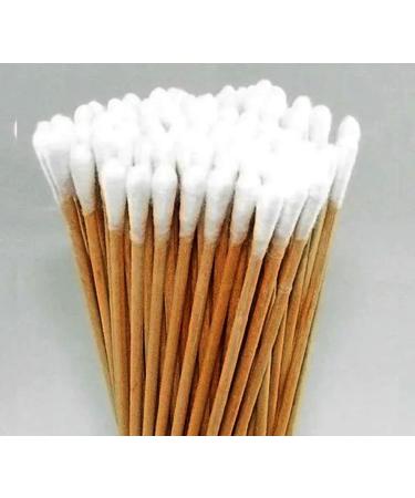 400 Count Biodegradable Wooden Cotton Swabs | Organic Double Tipped Ear Buds for Ear Wax Removal Crafts & Cleaning - Buy Online on GoSupps.com