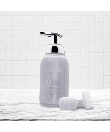 Hello Foaming Hand Soap Tablets with Aloe & Sea Minerals Fragrance - Plant Based Ingredients, No Harsh Preservatives - 6 Pack (0.31 oz Each) - Aloe Vera - 6 Count - Buy Online on GoSupps.com