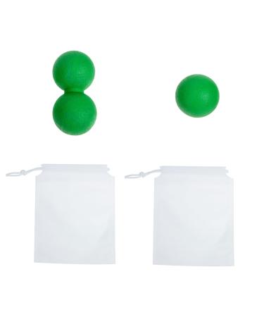 Magiclulu 3 sets fascia ball massage ball lacrosse balls roller ball massage device Foot massager massage balls muscle massage ball peanut massage ball spherical coach scroll wheel ice hockey