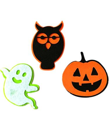 Lurrose Halloween DIY Patch 3pcs Decor Lipgloss Halloween Arts and Crafts Halloween Badge Patch Lip Gloss Ghost Pearlescent - Buy Online on GoSupps.com