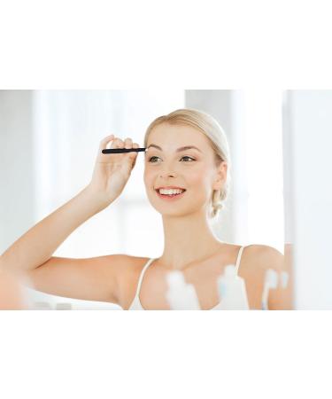 AFTREN Tweezers for facial hair women & men Professional Stainless Steel black color coated precision tweezers Slanted & Pointed Tip eyebrow tweezers for Ingrown Hair tweezers (Black) - Buy Online on GoSupps.com