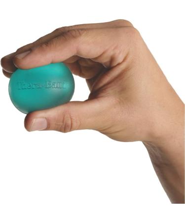 TheraBand Hand Exerciser Stress Ball - Blue Firm for Hand, Wrist, Finger, Forearm Grip Strengthening & Therapy - Relieve Joint Pain & Increase Flexibility - Buy Online on GoSupps.com