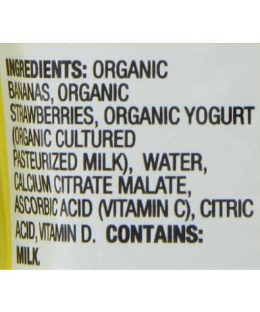 Earth's Best Sesame Street Fruit Yogurt Smoothies - Strawberry Banana - 6 Pack [4.2 oz each] - Buy Online on GoSupps.com