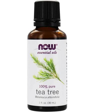 NOW Foods - 100% Pure Essential Oil Tea Tree - 1 fl. oz. - Buy Online on GoSupps.com