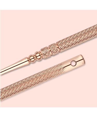 Stainless Steel Ear Cleaner Kit - Earpick Wax Remover Curette Feather Spoon Spiral | 1 Set - Buy Online on GoSupps.com