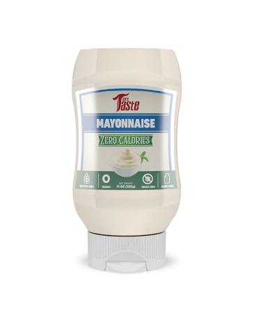 Mrs Taste Sugar Free Mayo, Zero Calories, Zero Sodium, Zero Sugar, High Fiber, Keto Friendly, Paleo Friendly, Condiments and Sauces (11 oz, Mayo)