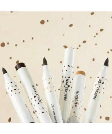 ZJchao Stylo de Simulation de Taches de Rousseur Stylo de Maquillage pour le Visage Longue Dur e avec 2 Couleurs Marron Clair Marron fonc pour le Maquillage de Fille de Taches de (Couleur assortie) - Buy Online on GoSupps.com