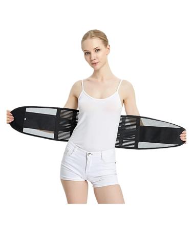 Back Support Back Brace Lumbar Support Lumbar Brace Support Lower Back Brace Waist Trainer Trimmer Belt for Pain Relief Back Support Belt(XX-Large) XX-Large Black