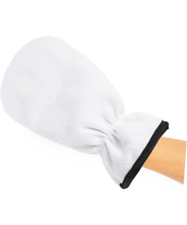 Beatifufu 1 Pair Maintenance Essential Oil Gloves Warmer Hand Care Mittens Mittens Hand Moisturizer Gloves Wax Warming Gloves Skin Care Gloves Exfoliating Care Gloves Flannel White 29.00X16.00X1.00CM - Buy Online on GoSupps.com