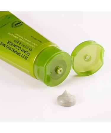Nature Republic Jeju Sparkling Mud Foam Cleanser 150g - Deep Cleansing Facial Wash - Buy Online on GoSupps.com