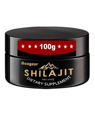 Pure Shilajit Resin 100g | 250 Servings | Rich in over 80 trace elements, minerals, humic acids, fulvic acids, vitamins and i