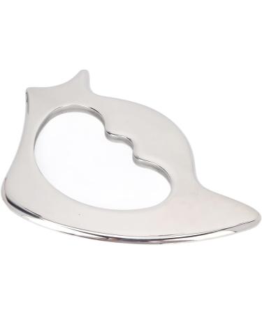 Stainless Steel Gua Sha Massager | Physiotherapy Muscle Scraper for Legs Ankle & Neck | Home Gift with Storage Bag - Buy Online on GoSupps.com