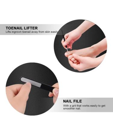 Thick Toe Nail Clippers Set - Ingrown Ingrowing Fungal Toenail Cutter Podiatrist Large Strong Hard Wide Nippers Professional Kit Heavy Duty Clippers Chiropodist Medical Pedicure Tools for Elderly - Buy Online on GoSupps.com