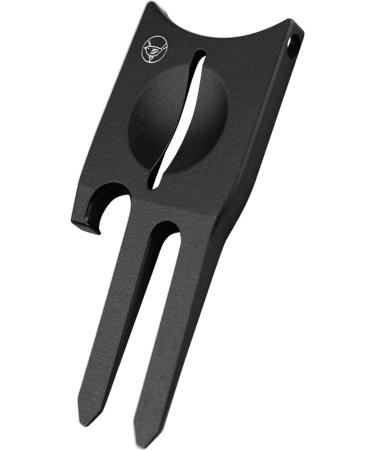 Birdicorn The 6-in-1 Golf Divot Tool Black