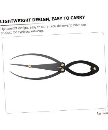 HAPINARY Compass Guide Template Tools Eyebrow Tools Eyebrow Measuring Ruler Makeup Gadgets Eyebrow Rulers Makeup Tools Curve - Buy Online on GoSupps.com