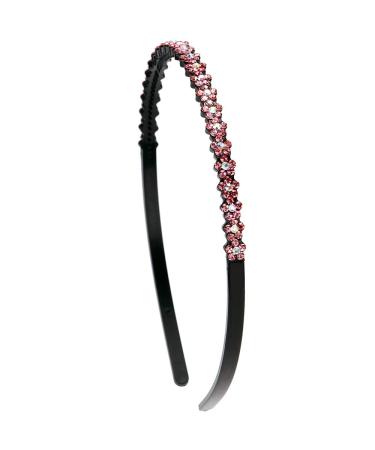 LONEEDY 4 Pack Rhinestone Crystal Headbands for Women - Non-Slip Flower Style Hairbands - Buy Online on GoSupps.com