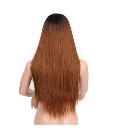 This Is A Wig 24 Inch Purple Long Straight Hair Wig Sold By Ladies Pink/Yellow/Orange Wig Middle Natural Hair 24inches R2-30