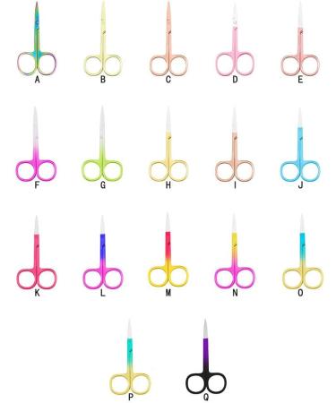 IOIUSKKU 2 Set of Nail Cuticle Nippers Stainless Steel Scissors Electroplating Convenient Trimming Tool Nose Hair Tweezer Plated Rose Gold Plated Rose Gold 2Set - Buy Online on GoSupps.com