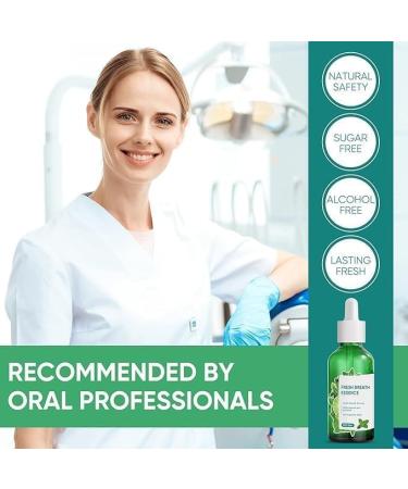 (Most Gifted) 1/2/3Pcs Fresh Breath Essence - Natural Breath Freshening Drops | Fresh Breath Oral Care Essence | Bad Breath Treatment for Adults | Peppermint Mouth Freshener for Travel - 30ml (2Count (Pack of 2)) - Buy Online on GoSupps.com