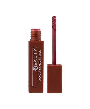 TianWlio Women's Makeup - Liquid Lipstick - 2 ml - Matte and Long-Lasting - Lipstick - Gloss - Chocolate - Waterproof Lip Balm