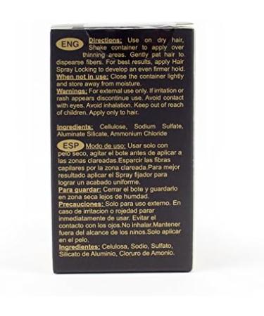 Dark Brown Nanoluxe Hair Fibers 25g - Thickening Fibres Concealer - Buy Online on GoSupps.com