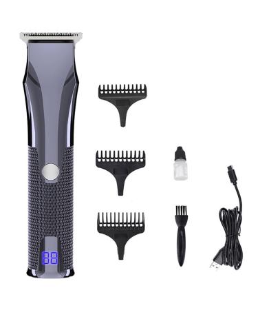Hair Clippers Multi-Function Electric Hair Clipper For Men Hair Salon Haircut Hairdressing USB Charging Barber Head Low Noise(Grey)