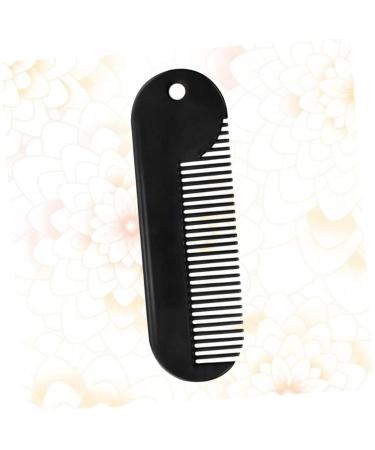 Doitool Black Pocket Comb for Men - Robust Hair Styling & Mustache Grooming | Mini Travel Comb for Hair & Beard - Buy Online on GoSupps.com
