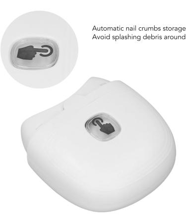 Electronic Safety Nail Trimmer Automatic Rechargeable Multifunctional Intelligent Control Electric Nail Trimmer for Adult Toenails (White) - Buy Online on GoSupps.com