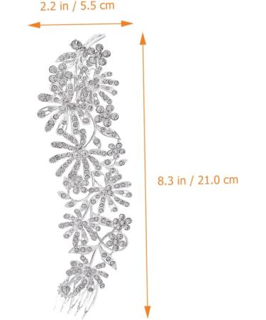 DOITOOL Comb Halloween Hair Accessories Bridesmaid Hair Accessories Special Occasion Hair Accessory Banquet Hair Accessory Wedding Headpiece for Bride Pearl Hair Accessories - Buy Online on GoSupps.com