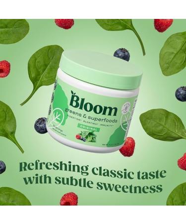 Bloom Nutrition Super Greens Powder Smoothie & Juice Mix - Probiotics for Digestive Health & Bloating Relief for Women Enzymes with Superfood Spirulina & Chlorella for Gut Health (Original) - Buy Online on GoSupps.com