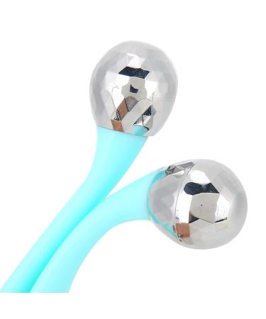 3D V-Shaped Double Ball Facial Massager - Skin Tightening Beauty Tool for Radiant Skin - Buy Online on GoSupps.com