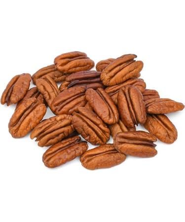 Organic Pecan Halves 1kg by Virgolden Organic - Organic Raw Pecan Nuts Healthy Protein Food Snack Delicious Snack Perfect for Baking and Cooking Certified Organic - Buy Online on GoSupps.com