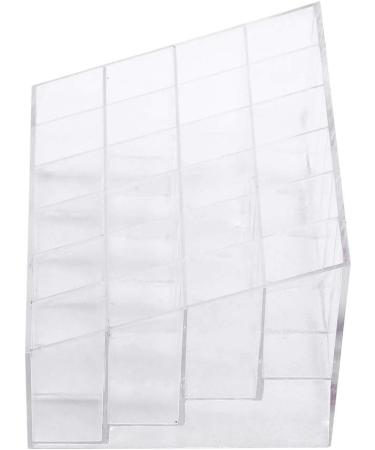  Fydun Fydun 24 Grids Transparent Display Rack Case for Lipstick Nail Polish and Makeup - Safe and Odorless Storage Box - Buy Online on GoSupps.com