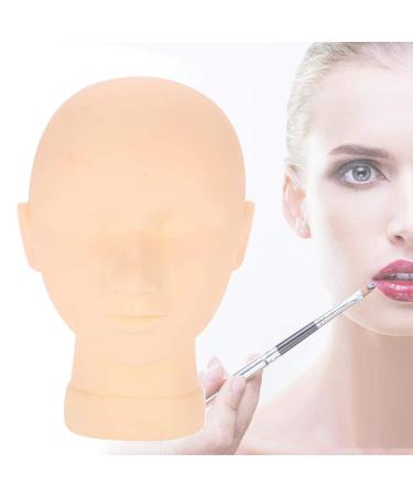 Beauty salon hair salon model with practical beauty makeup.