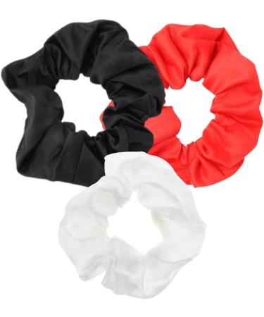 Topkids Accessories 3pc Satin Hair Scrunchies for Women & Girls Hair Accessories for Women Hair Bobbles Hair Ties Hair Elastics Ponytail Holders Hair Styling Accessories (Spectator) - Buy Online on GoSupps.com