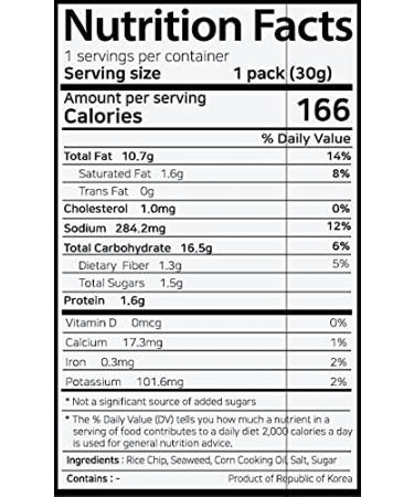 Master Hee's Slim Seaweed Crisps 30g (6-Pack) - Gluten-Free & Vegan Seaweed Snacks | Tempura Seaweed - Original Flavor - Buy Online on GoSupps.com