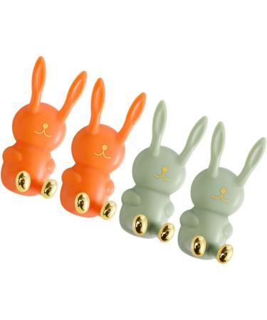 Zerodeko 20 STK Sticky Hook Set - Versatile Caricature Hanging Shaving Hook Luffa Hook Razor Hanger Toothpaste Dispenser & Towel Holder | Durable ABS Design for Home & Bathroom Organization - Buy Online on GoSupps.com