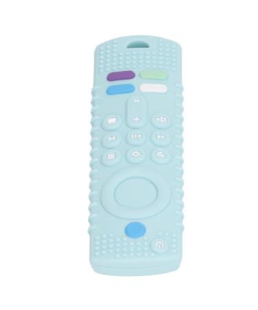 TV Remote Control Bite Ring Toy | Gum Massage & Coordination Aid for Babies | Light Blue Travel Essential - Buy Online on GoSupps.com