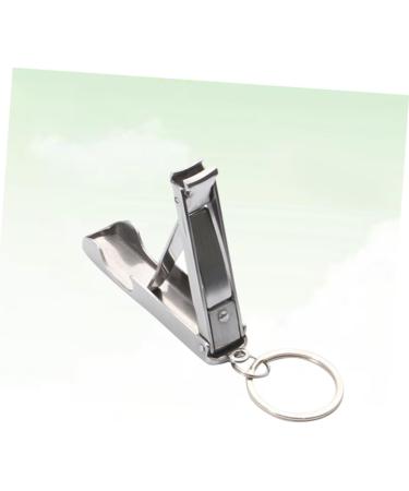 minkissy Stainless Steel Nail Clippers Stainless Steel Bottle Opener Stainless Steel Keychain Fold Key Chain - Buy Online on GoSupps.com
