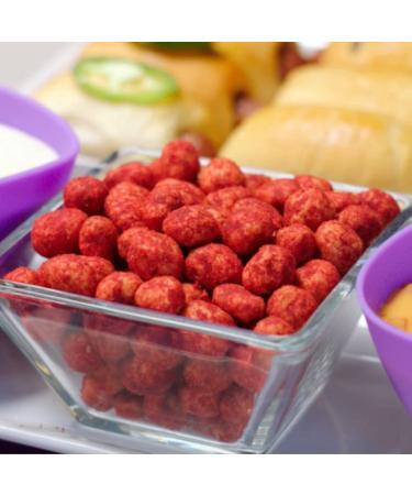 Takis Hot Nuts Fuego Double Crunch Peanuts - Box of 12 Individual Bags, 3.2 oz Each - Buy Online on GoSupps.com
