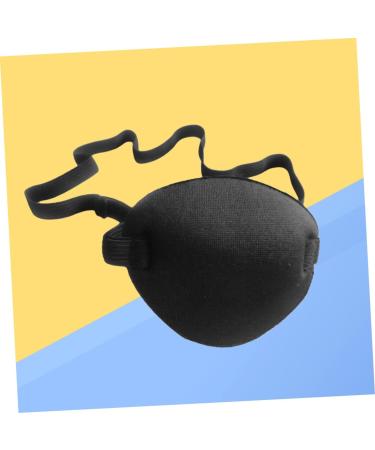 SEWOART 2pcs Lazy Eye Patch Eye Mask Adjustable Eye Patch Adult Costumes Eye Patches Pirate Black - Buy Online on GoSupps.com