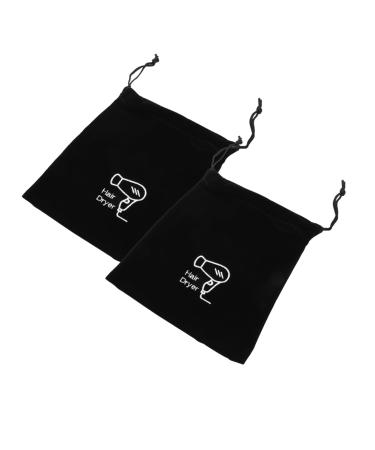 FRCOLOR 2pcs Storage Bag Hair Dryer Hair Appliance Organizer Multifunctional Bag Wine Bag Travel Modeling